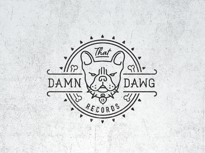 That Damn Dawg Fantasy Logo by Mathias Temmen - Dribbble