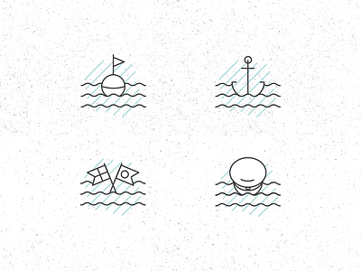 Maritime Illustration Work in Progress boat design harbor icons illustration in maritime progress ship work