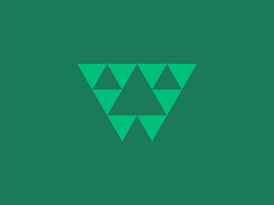 "Woodland" Geometric Logo
