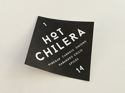 Label for my home-made chilera chilera chili habanero home made label logo