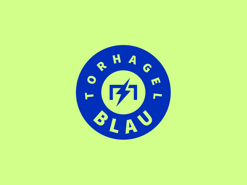 Logo for a Football/Soccer Blog blog flash football goal schalke soccer torhagelblau
