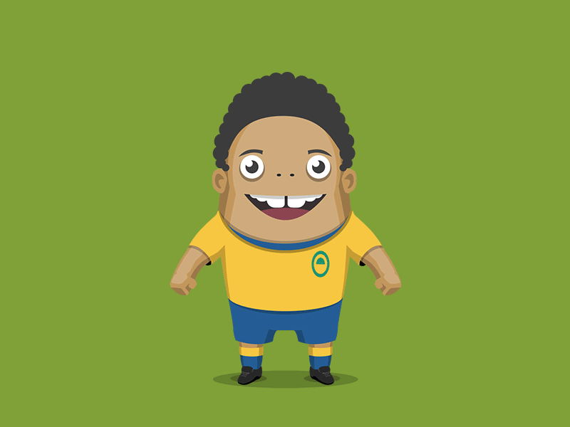 Old Soccer Characters Concept Fun Project characters faces football illustrator soccer