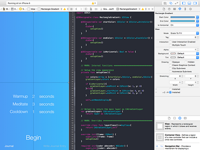 Live Preview & @IBDesignable app ios iphone xcode