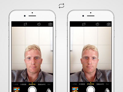 Selfie Mode app ios iphone selfie