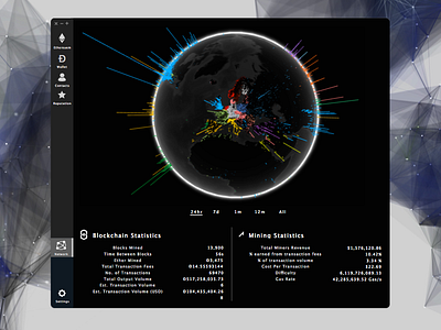 Ethereum Network Monitor Concept app ethereum mac monitor network