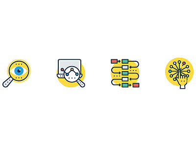 Icons design graphic icons illustrations