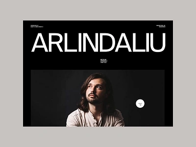 Arlind Aliu - Portfolio 002 bold branding design inspiration interaction layout minimal mobile motion portfolio swiss typography ui ux web web design