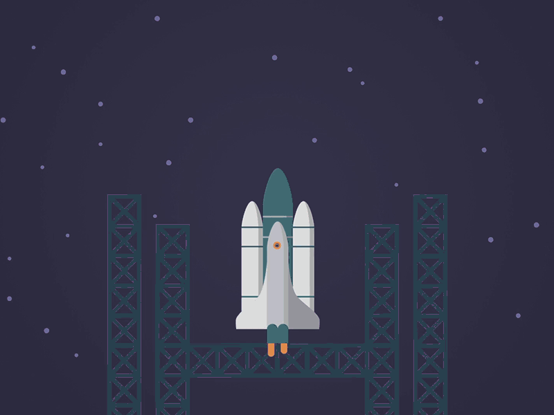 Space Shuttle Animation