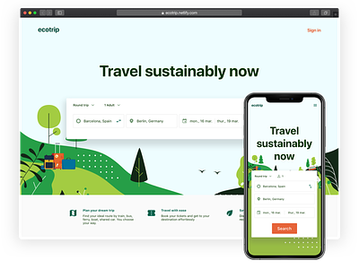 Ecotrip - Travel sustainably now
