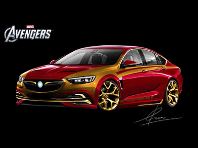 Bodykits Design1 avengers car design on turnning ，bodykits ，stickers