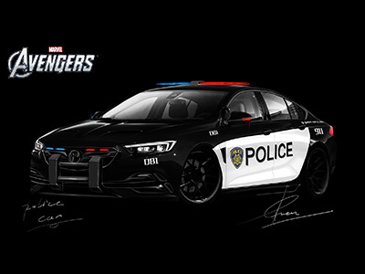 Bodykits Design7 car police