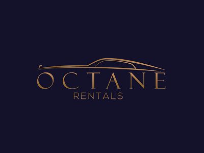 Octane Car Rental company Logo