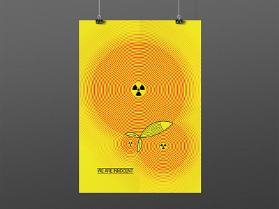 Nuclear crisis design poster