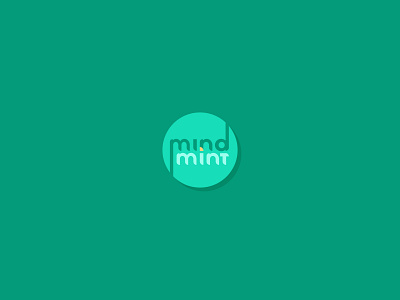 Mind Mint logo branding design icon logo typography