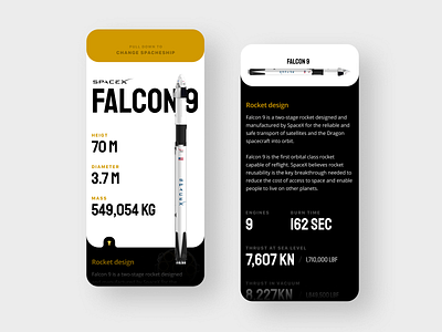 SpaceX App Concept