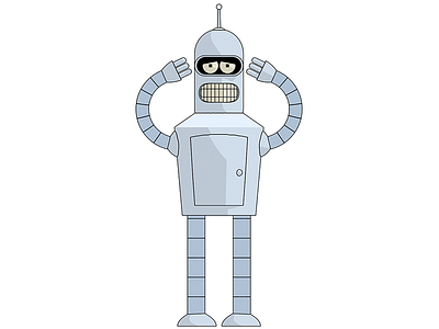 Bender - C4D 3d bender c4d cinema 4d futurama