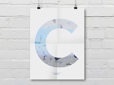 TYPOGRAPHY COEXISTENCE personal poster