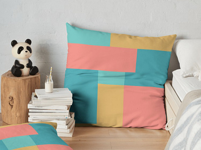 Pillow Colorful Abstraction