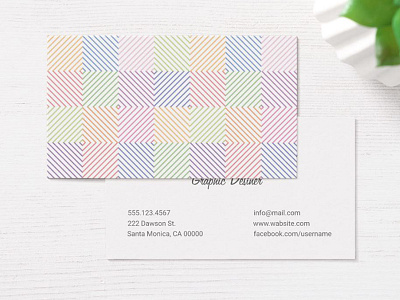 Modern Bisness Card abstract bissness card minimalism modern office