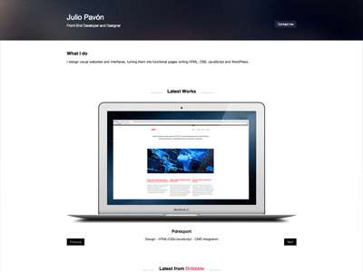 Portfolio redesign personal portfolio responsive rwd web web design website