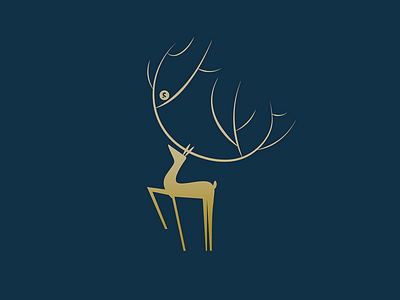 Reindeer design illustration illustrator vector