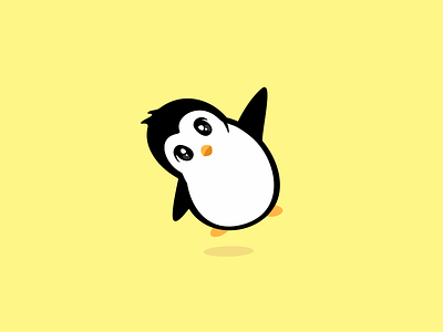 dance animal apps branding cartoon design icon illustration internet logo logos mascot mascot character modern nature penguin penguins
