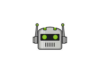 green robot