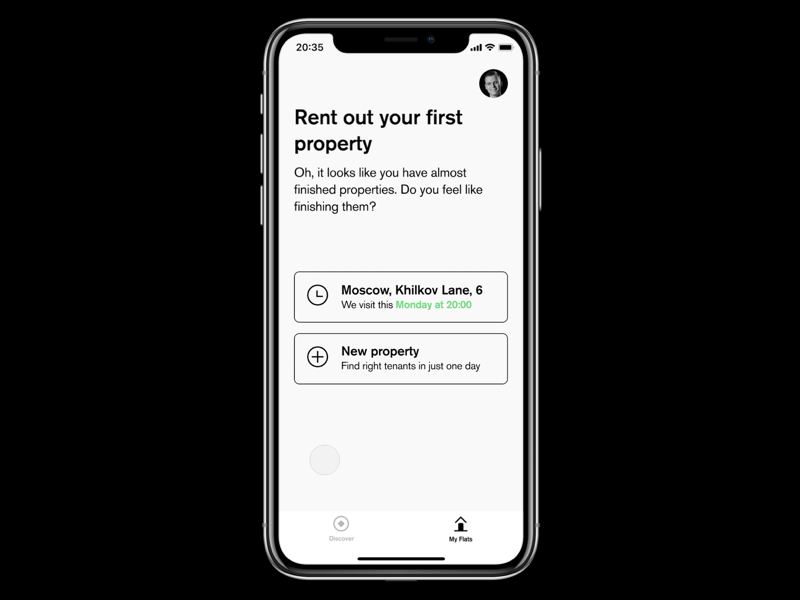 Rent App Concept