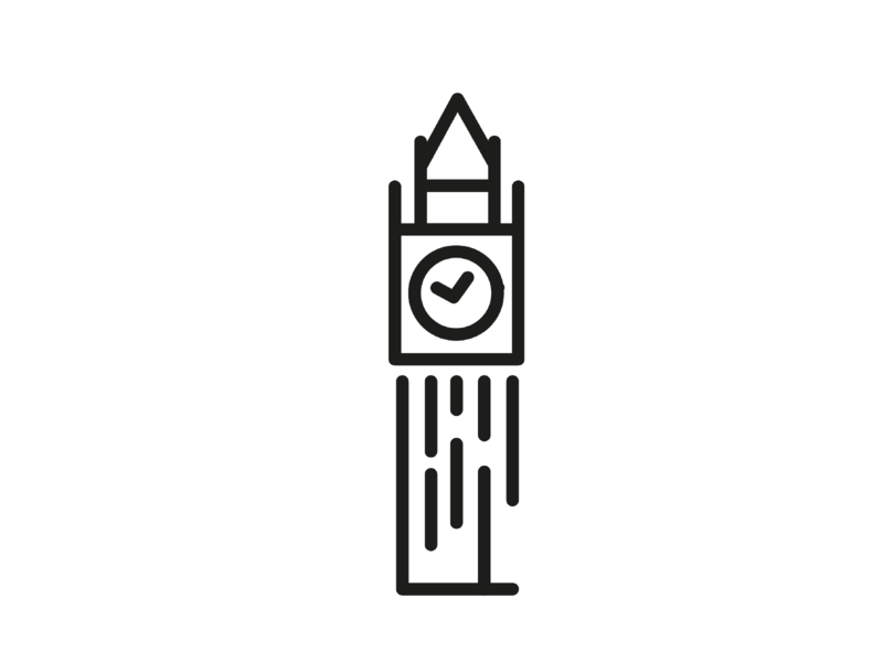 Big Ben London Icon By Tara Mcallister On Dribbble