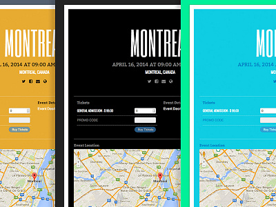Montreal Theme events evey tickets
