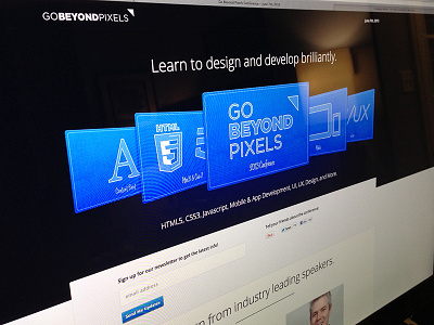Go Beyond Pixels 2013 Conference Site conference pixels website