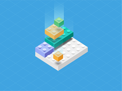 Illustration - opensource platform api blocks illustration legos platforms