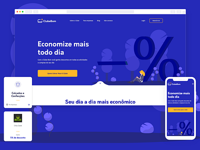 Clube Bom website