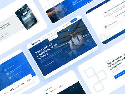 JL Máquinas - website redesign