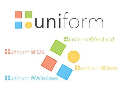 Logo of uniform project logo design