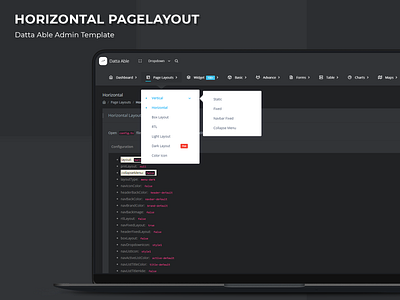 horizontal pagelayout - Datta Able Admin Template 100daysofui admin admin dashboard admin dashboard template admin design admin panel admin template admin theme branding horizon horizontal horizontal pagelayout react react admin template react template reactjs sass ui ui ux design ui ux design