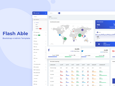 Flash Able Bootstrap 4 Admin Template