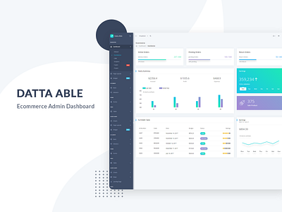 Datta Able Admin Template