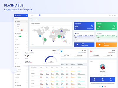 Flash Able Bootstrap 4 Admin Template admin admin dashboard admin design admin panel admin template admin templates admin theme analysis analytics dashboard bootstrap 4 branding dashboad dashboard design dashboard template sass ui ui ux design ui design ui ux design uiux