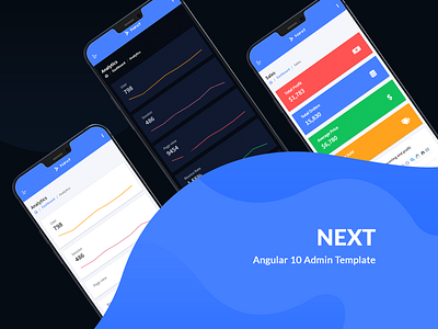 Next Angular 10 Admin Dashboards