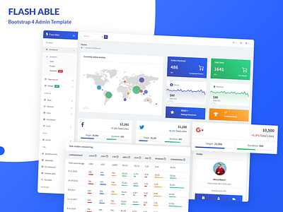 Flash Able Bootstrap 4 Admin Template admin dashboard admin design admin panel admin panel design admin panel template admin template admin templates admin theme bootstrap bootstrap admin branding dashboard dashboard design dashboard template dashboard ui sass ui ui ux design ui designer uiux