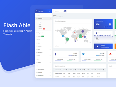 Flash Able Bootstrap 4 Admin Template admin admin dashboard admin design admin panel admin template admin templates admin theme bootstrap bootstrap 4 bootstrap 4 admin template bootstrap admin bootstrap4 branding sass ui ui ux design ui ux ui ux design
