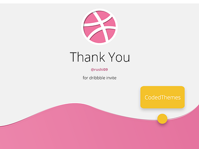 Invited on Dribbble - Dashboard style