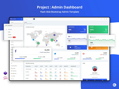 Flash Able Bootstrap Admin Template