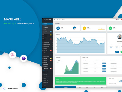 Mash Able Bootstrap 4 Admin Template admin admin dashboard admin dashboard template admin template admin theme admintemplates boostrap admin template bootstrap bootstrap 4 bootstrap admin dashboard dashboard ui sass ui ux design uiux