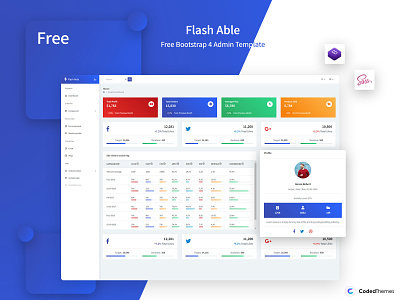Flash Able Free Bootstrap 4 Admin Template admin admin dashboard admin dashboard template admin design admin panel admin template admin theme admintemplates boostrap admin template bootstrap 4 bootstrap admin dashboard dashboard ui sass ui ux design uiux