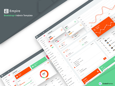 Empire Bootstrap 4 Admin Template admin admin dashboard admin dashboard template admin design admin template admin theme admintemplates boostrap admin template bootstrap 4 bootstrap admin bootstrap template dashboard dashboard ui sass ui ux design uiux