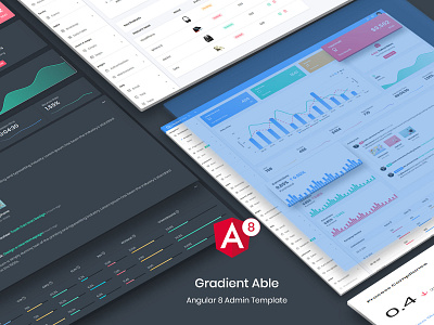 Gradient Able Angular 8 Admin Template