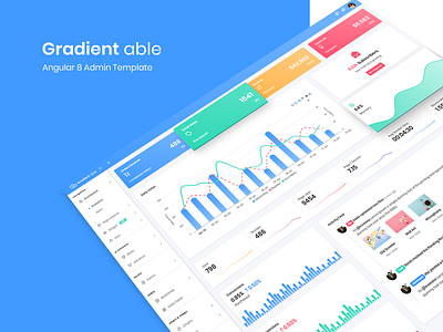 Gradient Able Admin Dashboards