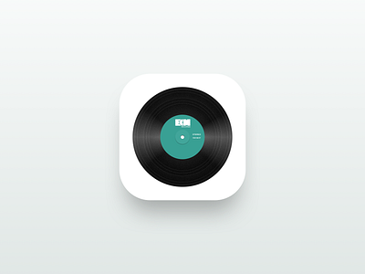 Daily UI #005 • App Icon 005 app app icon daily 100 challenge dailyui dailyuichallenge ecm records lp records ui uidesign ux